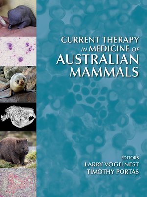 cover image of Current Therapy in Medicine of Australian Mammals